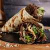 Döner kebab groot Turks brood